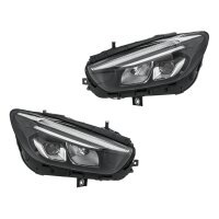 Headlight Set left right LED HELLA for MERCEDES-BENZ...