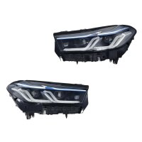 Headlight Set left right LED Laser with hybrid technology...