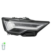 Headlight Set left right 12 V LED matrix high-resolution HELLA for AUDI A6
