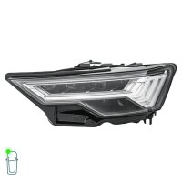 Headlight Set left right 12 V LED matrix high-resolution HELLA for AUDI A6