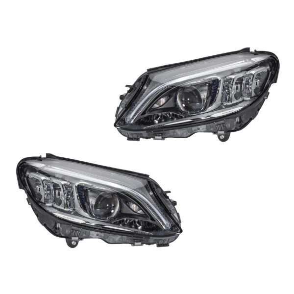 Scheinwerfer-Set links/rechts LED HELLA für Mercedes-Benz C-Class (W205)