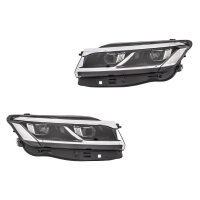 Headlight Set left right 12 V LED HELLA suitable for VW...