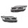 Headlight Set left right 12 V LED HELLA suitable for VW TOUAREG