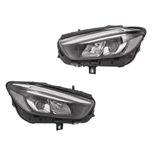 Headlight Set left right 12 V LED HELLA for MERCEDES-BENZ B-CLASS