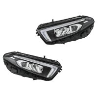 Headlight Set left right LED HELLA for MERCEDES-BENZ...