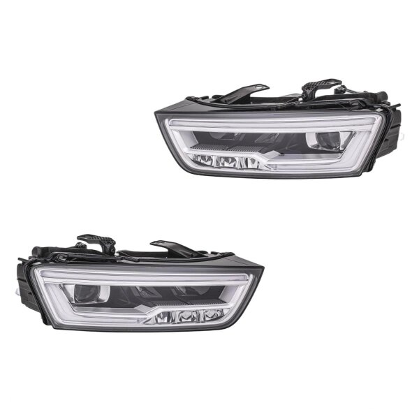 Headlight Set left right 12 V LED HELLA suitable for AUDI Q3