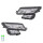 Headlight Set left right W5W PWY24W H8 H7/H7 Halogen HELLA for SKODA KODIAQ