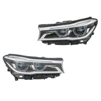 Headlight Set left right 12 V LED Laser HELLA Lighting...