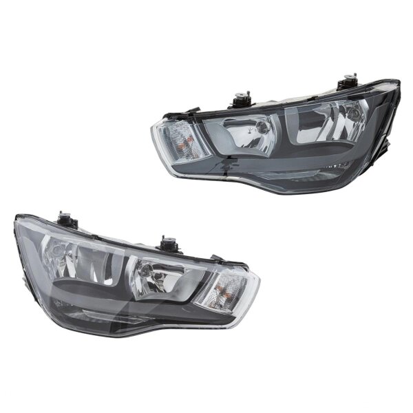 Hauptscheinwerfer-Set 12 V HY21W H7/H1 W21W Halogen FF HELLA für u.a. AUDI A1