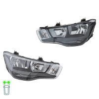 Headlight Set 12 V HY21W H7/H1 W21W Halogen FF HELLA for...