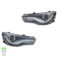 Headlight Set left right 12 V D3S PSY24W LED bi-xenon...