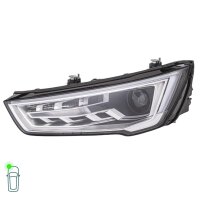 Headlight Set left right 12 V PSY24W D3S LED bi-xenon HELLA for e.g. AUDI A1