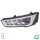 Scheinwerfer-Set links/rechts PSY24W HELLA für AUDI A1 Sportback (8XA, 8XF)