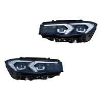 Headlight Set left right 12 V LED HELLA suitable for BMW...