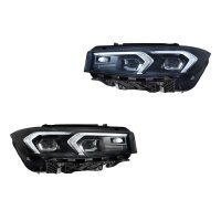Headlight Set left right 12 V LED Matrix HELLA Lighting...