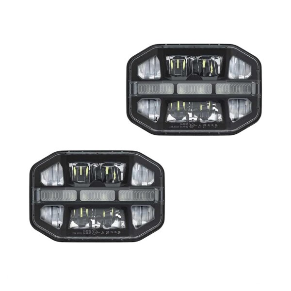 Headlight Set left right 12 V 24 V LED HELLA for various vehicles