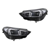 Headlight Set left right 12 V LED Matrix HELLA suitable...
