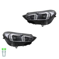 Headlight Set left right 12 V LED Matrix HELLA suitable...