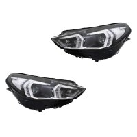Headlight Set left right 12 V LED Matrix HELLA suitable...