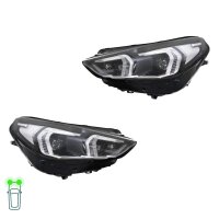 Headlight Set left right 12 V LED Matrix HELLA suitable...