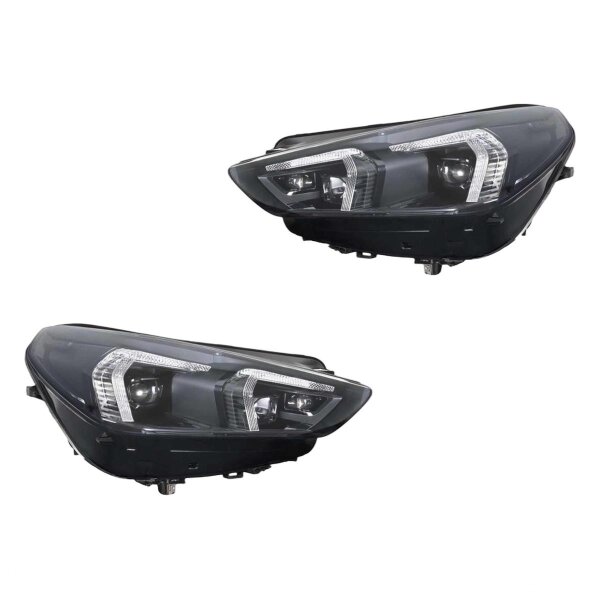Headlight Set left right 12 V LED Matrix HELLA suitable for BMW X1