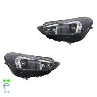 Headlight Set left right 12 V LED Matrix HELLA suitable...
