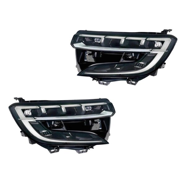 Headlight Set left right 12 V LED HELLA suitable for RENAULT KADJAR