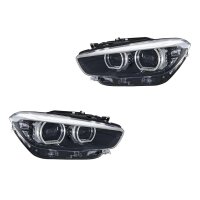Headlight Set left right 12 V LED HELLA for BMW 1 Series...