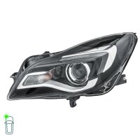 Headlight Set 12 V HIR2 PY21W LED Halogen HELLA for e.g. OPEL INSIGNIA