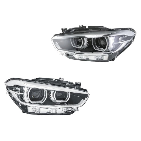Hauptscheinwerfer-Set links rechts LED HELLA passend für u.a. BMW 1er