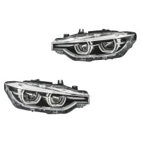 Headlight Set left right 12 V LED HELLA for BMW 3 Series...