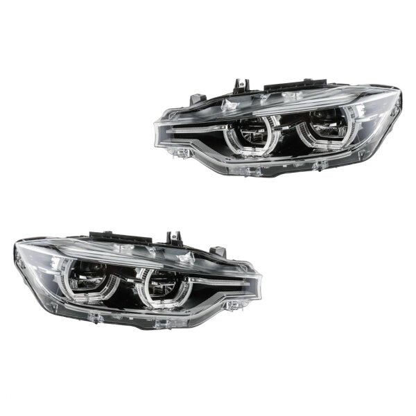 Headlight Set left right 12 V LED HELLA for BMW 3 Series and others