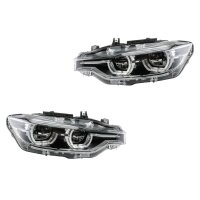 Headlight Set left right 12 V LED HELLA for BMW 3 Series...