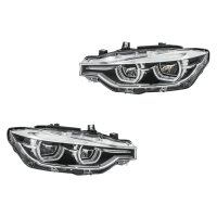 Headlight Set left right 12 V LED HELLA for BMW 3 Series...