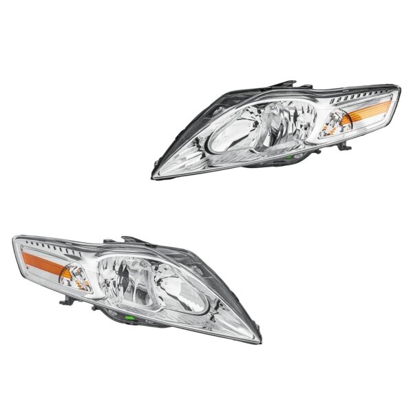 Headlight Set 12 V W5W PY21W H7/H1 Halogen HELLA for FORD MONDEO and others