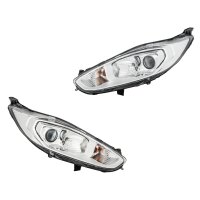 Headlight Set 12 V H15 PY21W W5W H7 Halogen HELLA for...