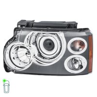 Headlight Set 12 V H8 D1S/H7 PY21W W5W Bi-Xenon HELLA for LAND ROVER III