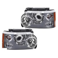 Headlight Set 12 V W5W PY21W D1S/H7 H8 bi-xenon HELLA for...