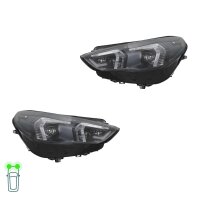 Headlight Set left right 12 V LED Matrix HELLA suitable...