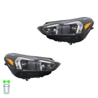 Headlight Set left right 12 V LED Matrix HELLA suitable...