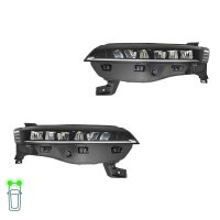Headlight Set left right 12 V LED HELLA suitable for...