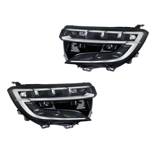 Headlight Set left right 12 V LED Matrix HELLA for RENAULT KADJAR