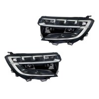 Headlight Set left right 12 V LED Matrix HELLA for...