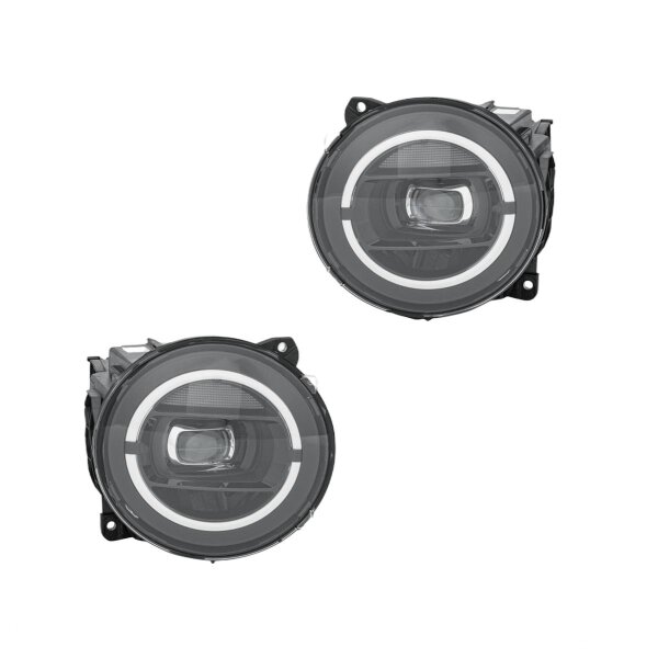 Headlight Set left right 12 V LED HELLA for MERCEDES-BENZ G-CLASS