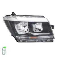 Headlight Set left right 12 V W5W H21W H7 H15 FF HELLA for e.g. VW CRAFTER