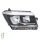 Headlight Set left right 12 V W5W H21W H7 H15 FF HELLA for e.g. VW CRAFTER