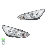 Hauptscheinwerfer-Set links rechts W5W H7/H1 PY21W HELLA...