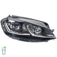 Headlight Set left right LED HELLA suitable for e.g. VW GOLF