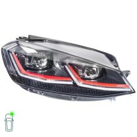 Headlight Set left right LED HELLA suitable for e.g. VW GOLF
