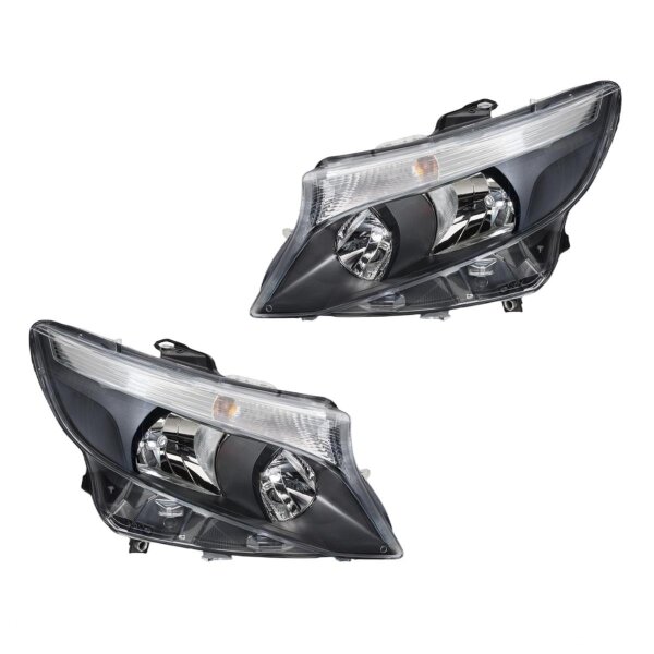 Scheinwerfer-Set links/rechts H15 HELLA für Mercedes-Benz V-Klasse (W447)